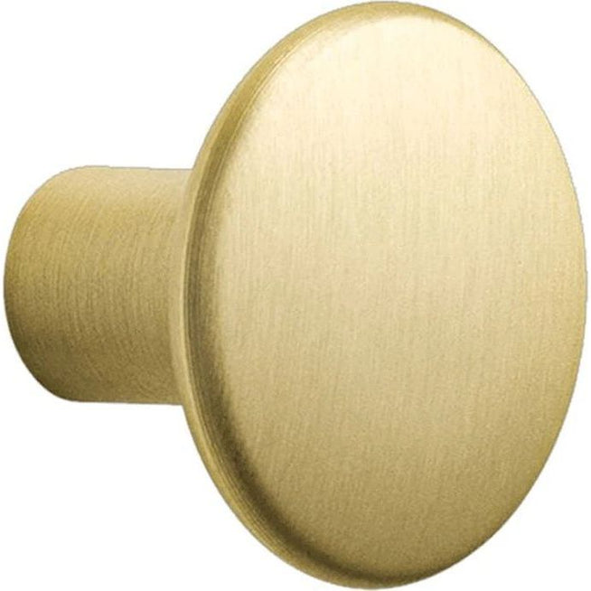 Photo of The Dots Metal Coat Hooks Small, Brass - Knoppar - Lars Tornøe - Guld