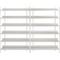 Thumbnail photo of Compile Shelving System/Configuration 8 - Grey - Metal
