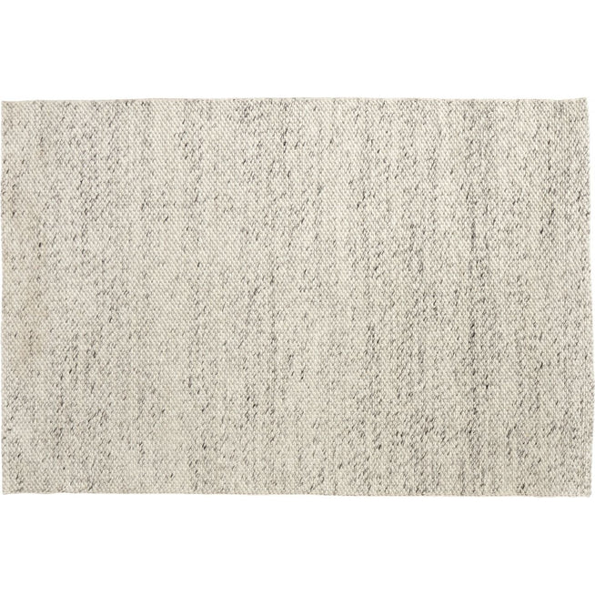 Photo of Lara Rug Wool - Ivory / Grey