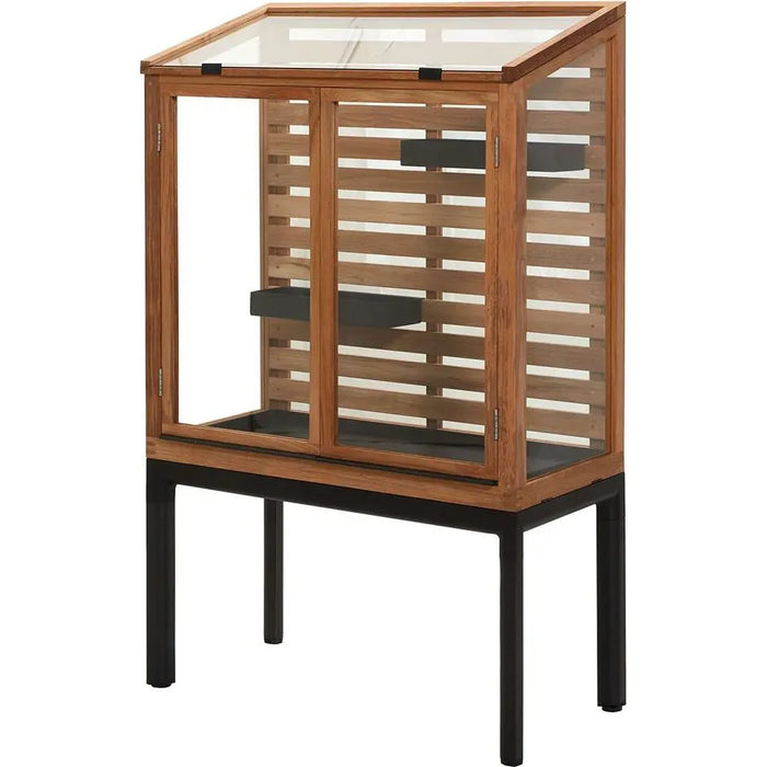 Photo of Drop Greenhouse Teak-lava Grey Frame