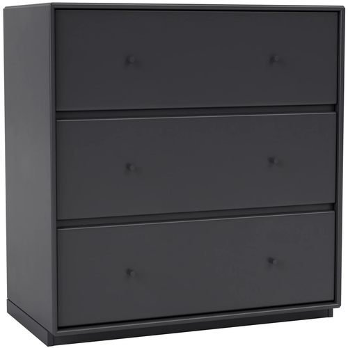 Photo of Carry Dresser, Plinth H3 cm - Anthracite - Dressers - Peter J. Lassen - Black - Wood