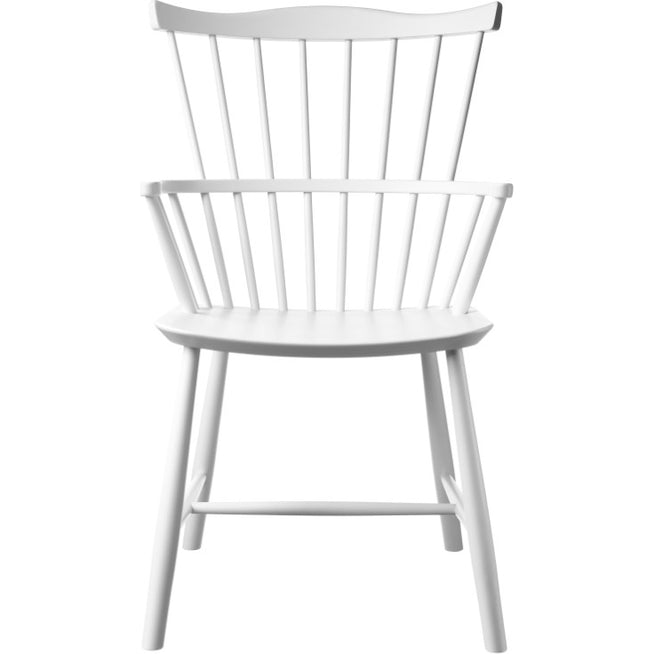 Photo of J52b Chair Beech White Painted