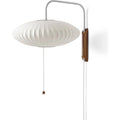 Thumbnail photo of Nelson Saucer Bubble Wall Lamp