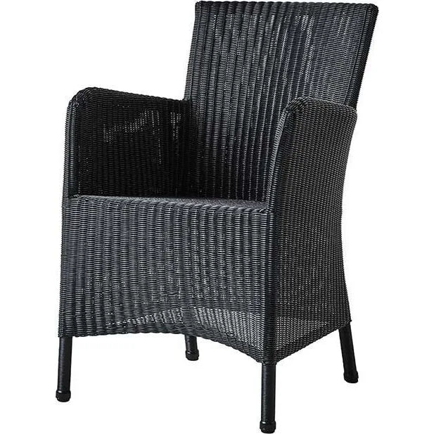 Photo of Hampsted Chair - Dining Chair - Black Cane-line Weave - W: 57 X D: 60 X H: 86 Cm