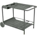 Luxembourg Side Bar/trolley Bar, Rosemary - Small Tables & Outdoor Side Tables - Frédéric Sofia - Green - Metal