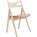 CH29P Sawbuck Chair - Soaped Beech