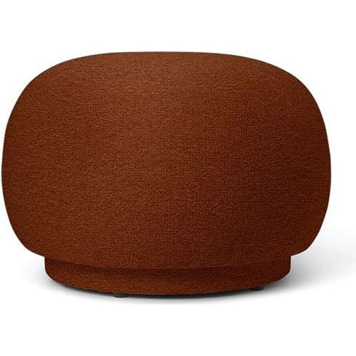 Photo of Rico Pouf - Puf - Tonus - Red Brown - Ø60 X H41 Cm
