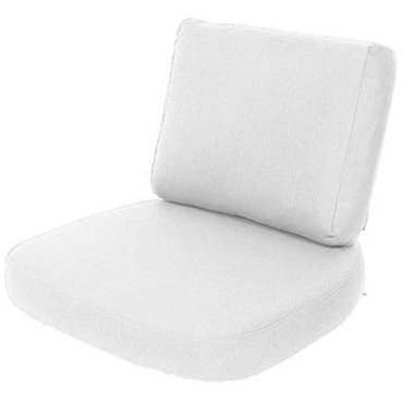 Photo of Sense/moments Lounge Chair Cushion Set Indoor - Outdoor Cushions - White - Cane-line Natté - W: 72 x D: 83 x H: 21 cm