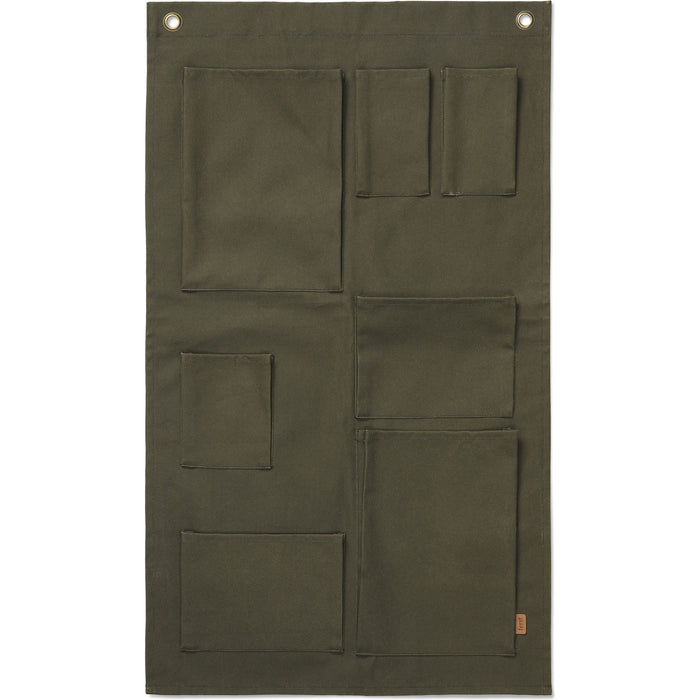 Photo of Bark Garden Wall Storage - Ophæng - Olive - W60 X H100 X D3 Cm