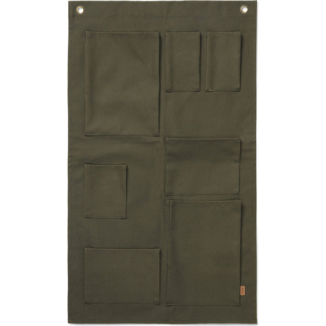 Photo of Bark Garden Wall Storage - Ophæng - Olive - W60 X H100 X D3 Cm