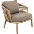 Thumbnail photo of Sense Lounge Armchair Cane-line Natté Taupe, Natural, Incl. Taupe Cushions