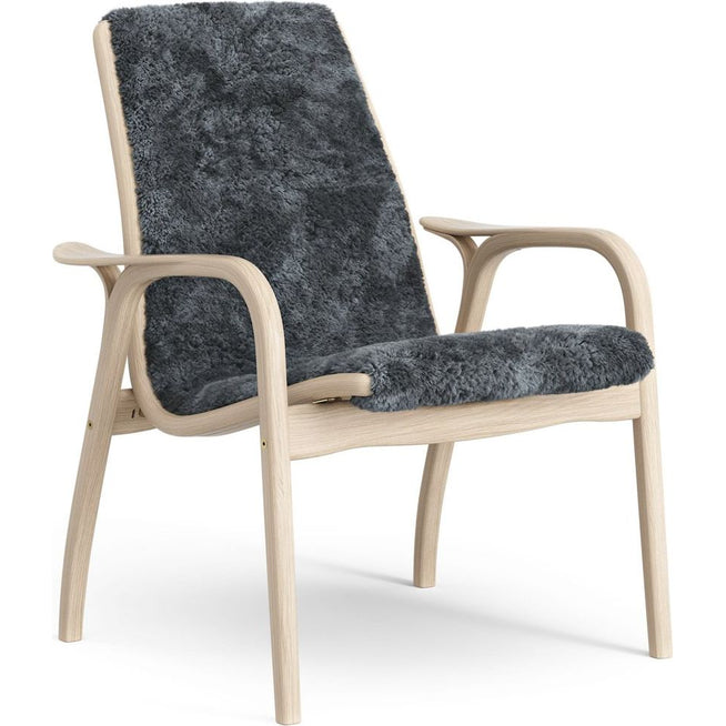 Photo of Laminett Arm Chair White Pigmented Oak/sheep Skin