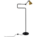 Thumbnail photo of Lampe Gras N°411 - Gulvlampe - Black/yellow - Double Elbow: 36 - 72 X Rod: 20 X Bar: 105 + 16 Cm