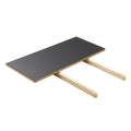 Thumbnail photo of C35 Table Extension Leaf 82x37 Cm Black-oak Nature Lacquered