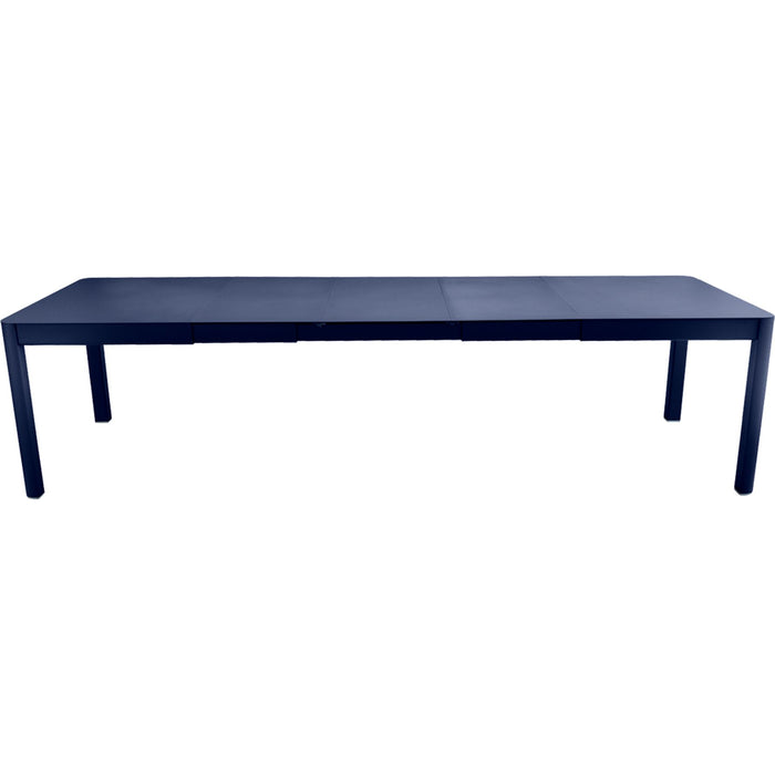 Photo of Ribambelle Table With 3 Extensions, Deep Blue - Matbord Utomhus - Blå - Metall