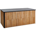 Thumbnail photo of Combine Cushion Box - Cushion Box - Teak w. Lava Grey Aluminium
