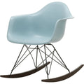 Thumbnail photo of Eames Plastic Armchair Rar - 23 Ice Grey - Basic Dark Base - Dark Maple - Dining Chairs - Metal/wood/plastic