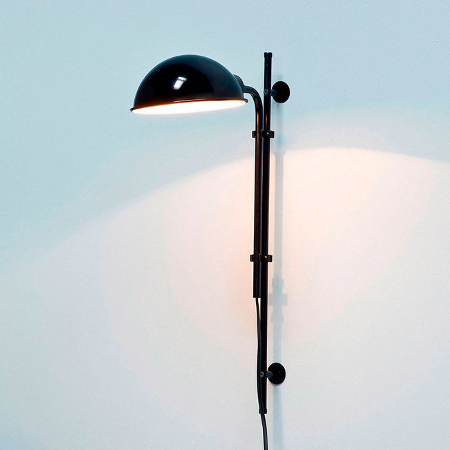 Photo of Funiculi A - Black - Wall Lamps - Lluís Porqueras - Black