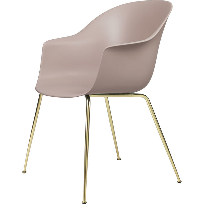 Photo of Bat Dining Chair, Un-Upholstered, Conic Base