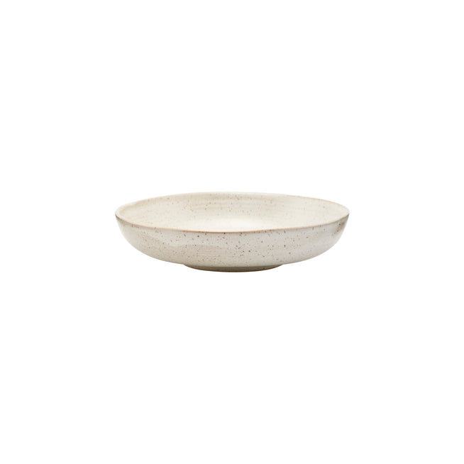 Photo of Peony Deep Plates Grey / White - Set of 6 Pieces