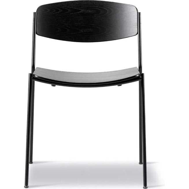 Photo of Lynderup 3080 Chair Black Ash - Black Steel Frame