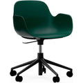 Thumbnail photo of Form Armchair Swivel 5w Gas Lift Alu - Kontorstol - Black Aluminium / 1