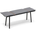 Thumbnail photo of Georg Bench Black lacquered - Benches - Leather/wood/wool