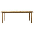 Thumbnail photo of M2 Together Garden Table 90x220 cm - Solid Teak/Natural