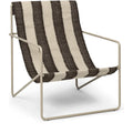 Thumbnail photo of Desert Chair - Lænestol - Cashmere/off-white/chocolate - W63 X H77,5 X D66 Cm