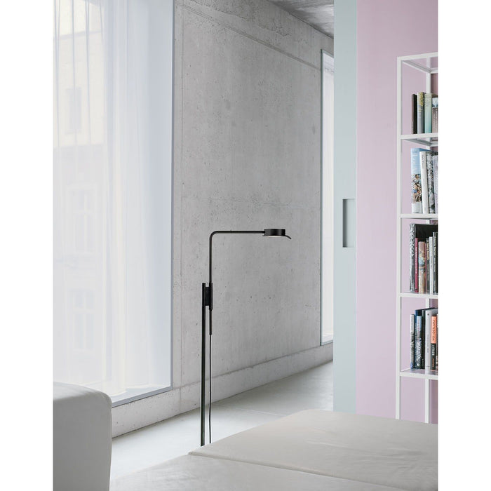 Photo of W102 Chipperfield F, Black Steel, Ink. 6w Led - Läslampor - David Chipperfield - Svart