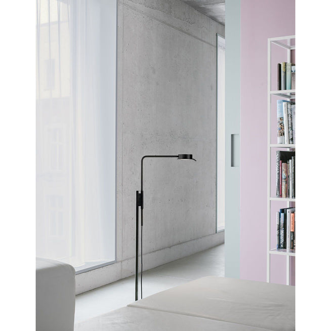 Photo of W102 Chipperfield F, Black Steel, Ink. 6w Led - Läslampor - David Chipperfield - Svart