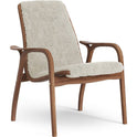 Laminett Arm Chair Oiled Walnut/sheep Skin