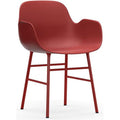 Thumbnail photo of Form Armchair Steel - Spisebordsstol - Steel /