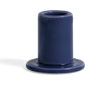 Tube Candleholder Small Midnight Blue - Candlesticks & Candle Holders - Blue