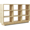 Thumbnail photo of Plank Bookcase Low - Reol - Pine
