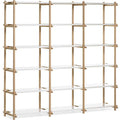 Thumbnail photo of Woody Bookcase by Hay (High Incl. 18 Shelves)