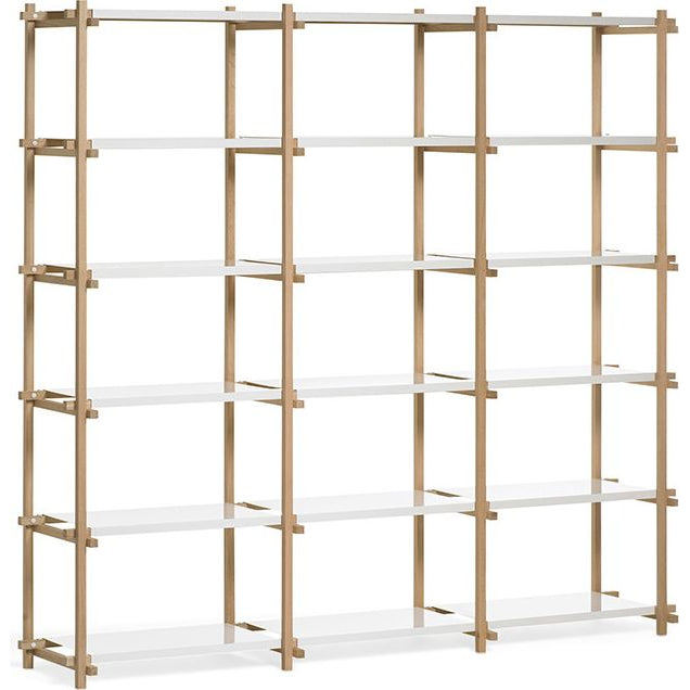 Photo of Woody Bookcase by Hay (High Incl. 18 Shelves)
