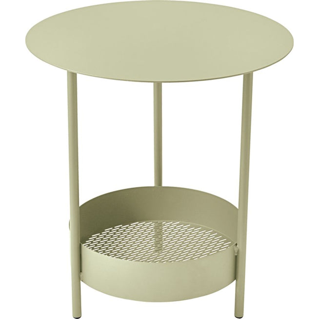 Photo of Salsa Pedestal Table Willow Green 65 - Småbord & Sidobord Utomhus - Goula / Figuera - Grön - Metal