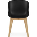 Thumbnail photo of Hyg Chair Wood - Dining chair - Black - Oak - H: 84 x L: 54 x D: 53.5 x Sh: 46 cm