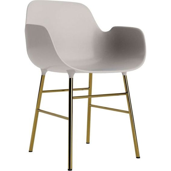 Photo of Form Armchair Brass