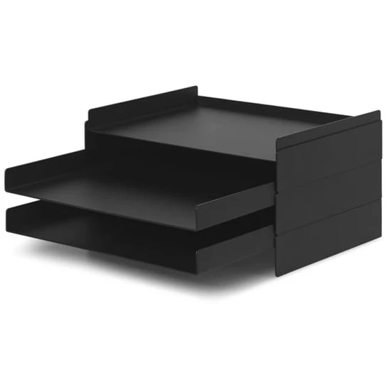 2x2 Organiser - Bakke - Black - W22,8 X H12,7 X D28,3 Cm