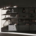 Thumbnail photo of String Magazine Shelves/Wood 78x30, Beige - Shelving - Nils Strinning - Beige - Mdf