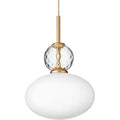 Thumbnail photo of Rizzatto 32 Pendant Opal/satin Brass