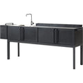 Thumbnail photo of Drop Outdoor Kitchen Lava Grey, Incl. Sink And