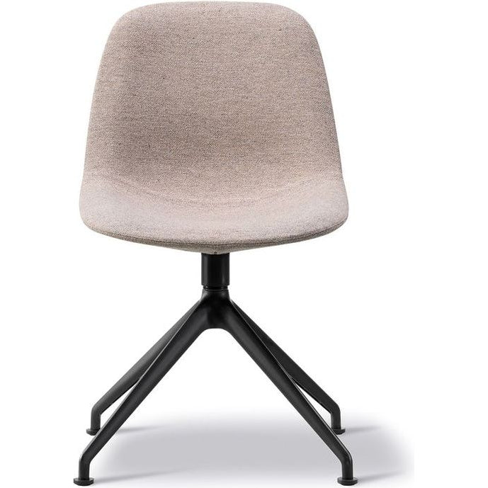 Eyes Swivel Chair 4818 By Foersom & Hiort-lorenzen - Spisebordsstol - Hallingdal 227 / Black - W53 X D59 X H84 X Sh45 Cm