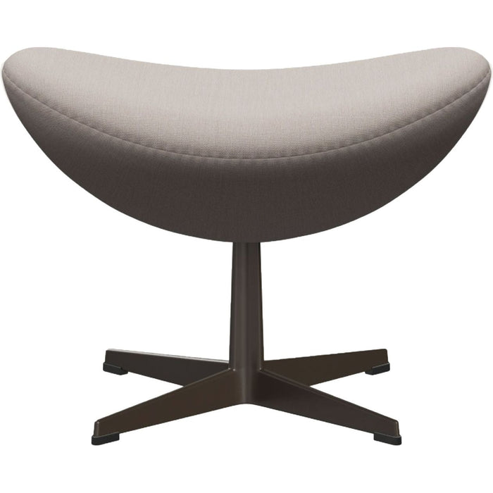 Photo of 3127 Ägget Footstool, Christianshavn 1120 Warm Graphite - Footstools - Arne Jacobsen - Grey - Metal/textile/synthetic