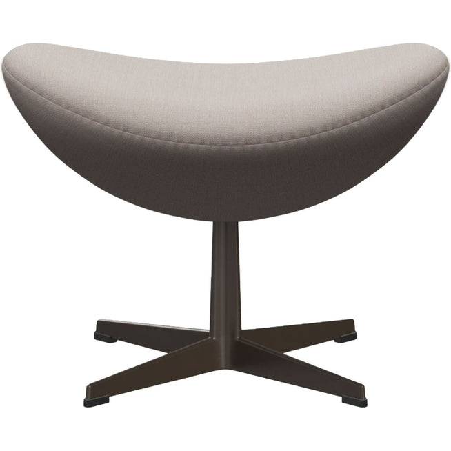 Photo of 3127 Ägget Footstool, Christianshavn 1120 Warm Graphite - Footstools - Arne Jacobsen - Grey - Metal/textile/synthetic