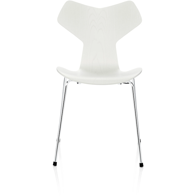 Photo of 3130 Grand Prix Chair | Ash Veneer | Chromed Steel Base
