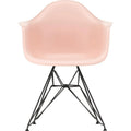 Eames Plastic Armchair Dar - 41 Pale Rose - Basic Dark Base - Matstolar - Charles & Ray Eames - Rosa - Metall/plast