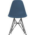 Eames Plastic Chair Dsr Sea Blue Dark Base - Matstolar - Charles & Ray Eames - Blå - Metall/plast